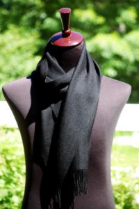 Pure Baby Alpaca Hand Woven Scarf