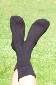 Pinnacle Baby Alpaca Black Casual Classic Socks