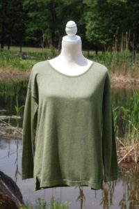 Pure Pima Cotton Relaxed Pullover