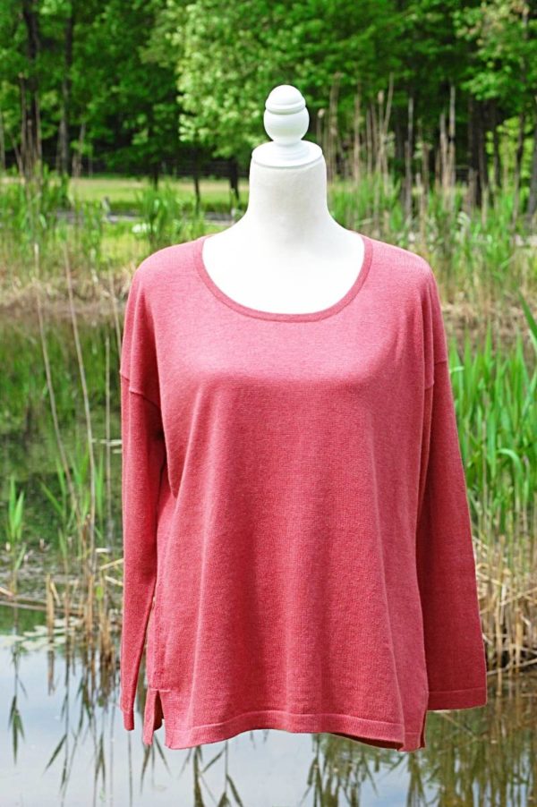 Pure Pima Cotton Relaxed Pullover