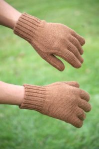 Super Warm Double Knit Baby Alpaca Gloves