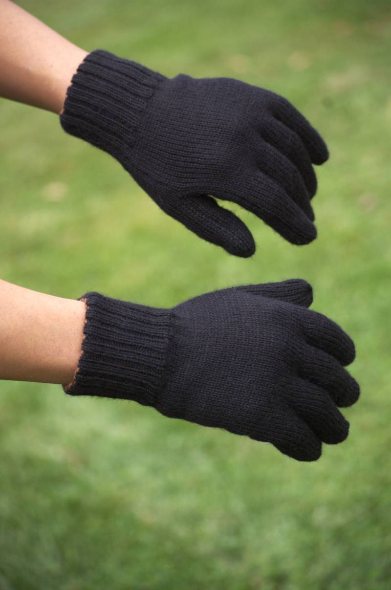 Super Warm Double Knit Baby Alpaca Gloves 1 | Mt Caesar Alpacas