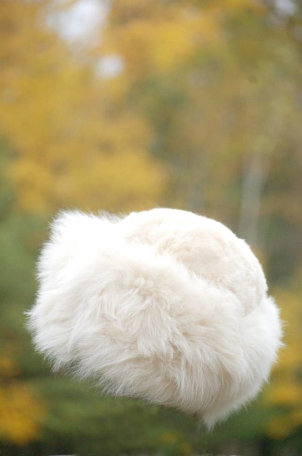 Pure Baby Alpaca Fawn Fur Hat