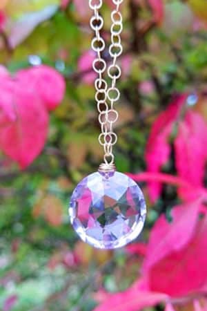Lavender Amethyst Necklace