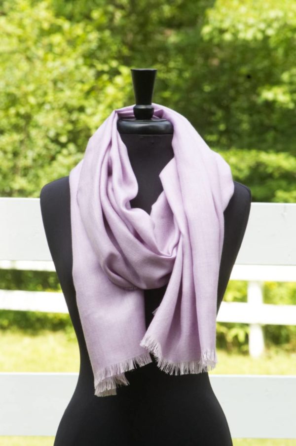 Baby Alpaca and Silk Woven Scarf