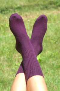 Baby Alpaca Colorful Casual Socks  