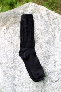 Wellness Casual Alpaca Socks In Black