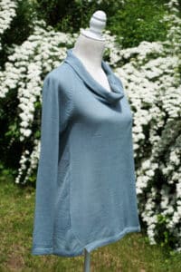 100% Pure Royal Alpaca Women's Hi-Lo Pullover