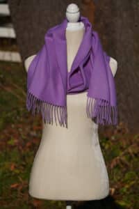 Alpaca Scarf in Lavender
