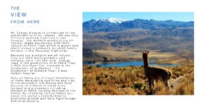 Sustainable and Eco-friendly Alpaca Clothing, Accessories and Homegoods. All natural alpaca products. Environmentally friendly clothing, accessories and home goods. Ethically sourced alpaca clothing and home goods.