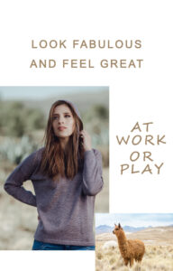 Alpaca Sweaters for work and play