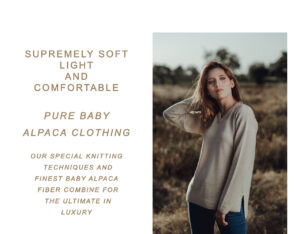 Alpaca Clothing and Accessories for Women and Men