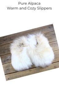 Shop our warm and cozy alpaca slippers