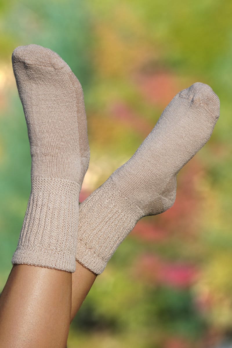 JGS Alpaca Socks For Men – Outdoor Style, Several Colors & Sizes, Made In Peru