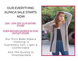 Alpaca Clothing Sale 20-50% Off