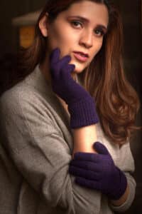 Women's and Teens Baby Alpaca Gloves