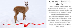 Alpaca Clothing, Accessories and Home Goods Holiday Gift Guide