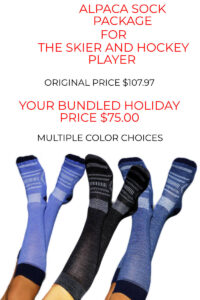 Big Savings on our Alpaca Ski Sock Bundles and Alpaca Hockey Sock Bundles