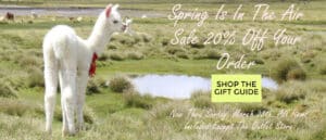 Mt. Caesar Alpacas 20% Your Order Spring Sale