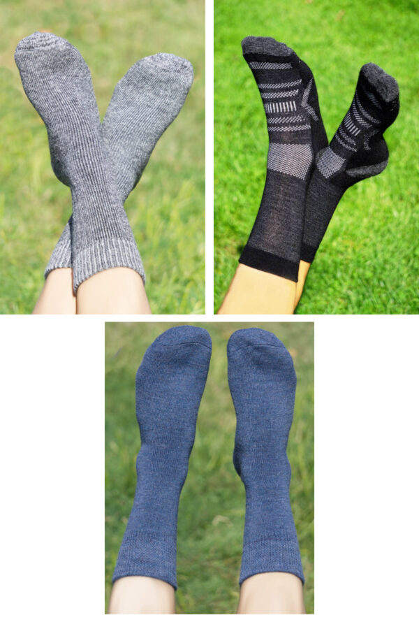 Save $27 on our most popular alpaca socks in a bundle of three.