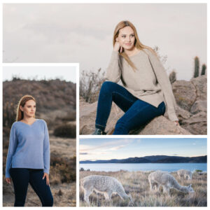 Women's Sweaters Made From 100% Pure Alpaca