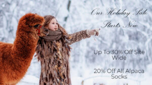 Mt. Caesar Alpacas Holiday Sale Up To 30% Off Site Wide