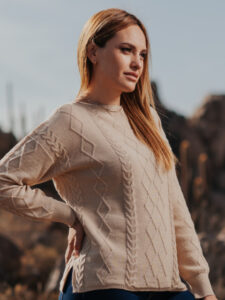 Mt. Caesar Alpacas Exclusive Brand Of Women's All Natural Baby Alpaca and Royal Alpaca Sweaters