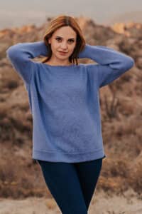 Women's 100% Pure Baby Alpaca Cozy Pullover