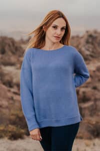 Women's 100% Pure Baby Alpaca Cozy Pullover