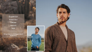 Shop Men's Alpaca Cardigans and Pullover Sweaters