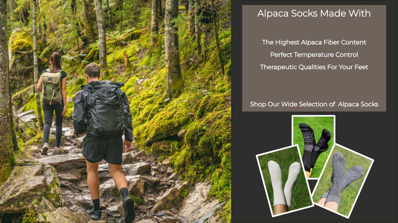 Shop Alpaca Socks With The Highest Alpaca Fiber Content