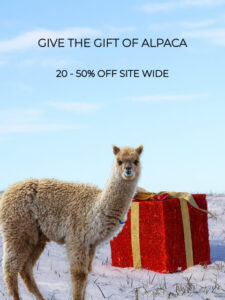 EVERYTHING ALPACA SALE 20% TO 50% OFF SITE WIDE