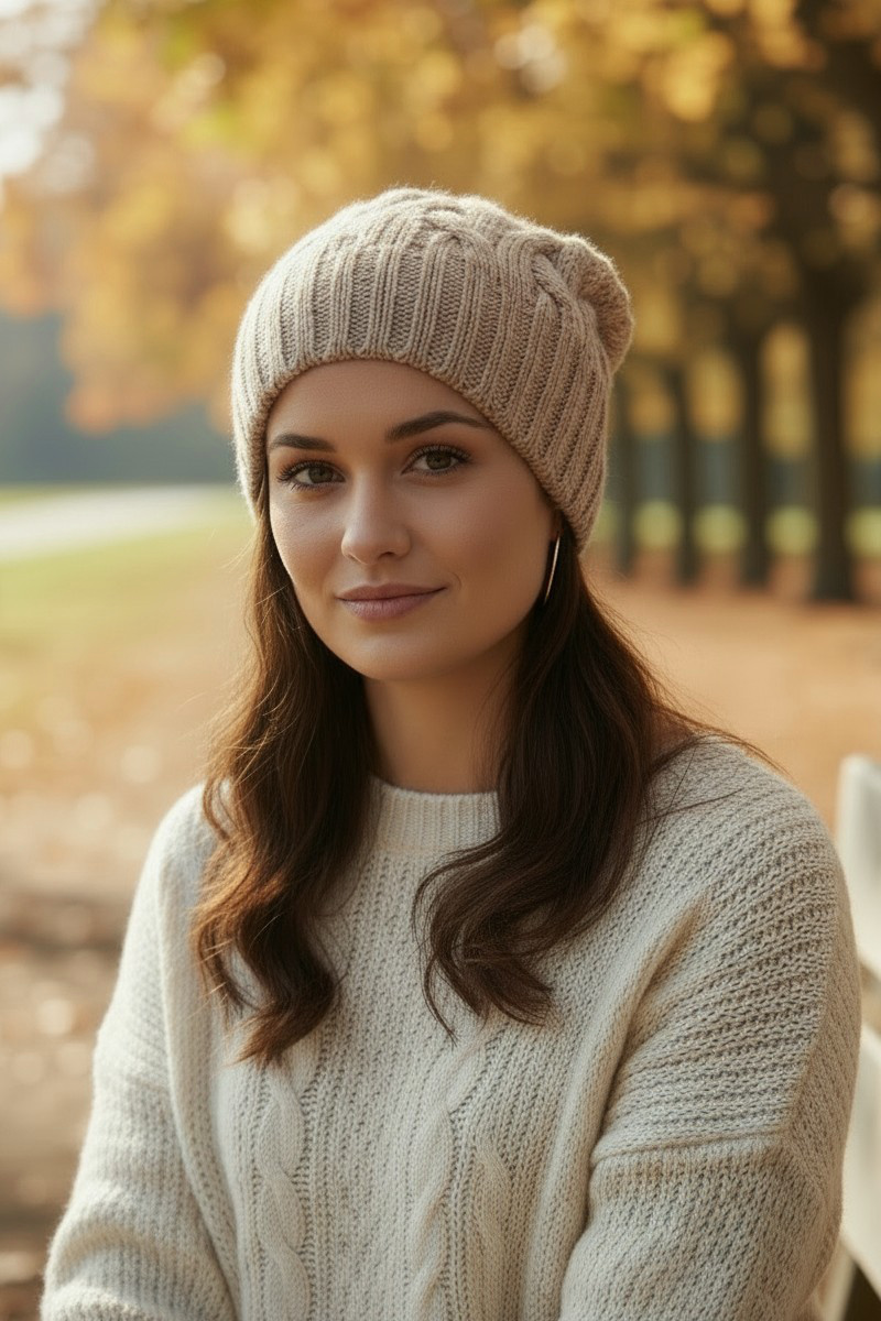 Men's Zippered 100% Pure Baby Alpaca Cardigan