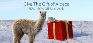 EVERYTHING ALPACA SALE 20% TO 50% OFF SITE WIDE