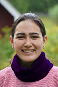 Pure Baby Alpaca Neck Gaiter in Plum