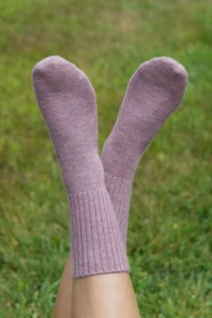 Pure Alpaca Socks Made From 100% Baby Alpaca Yarn - Many Colors Available