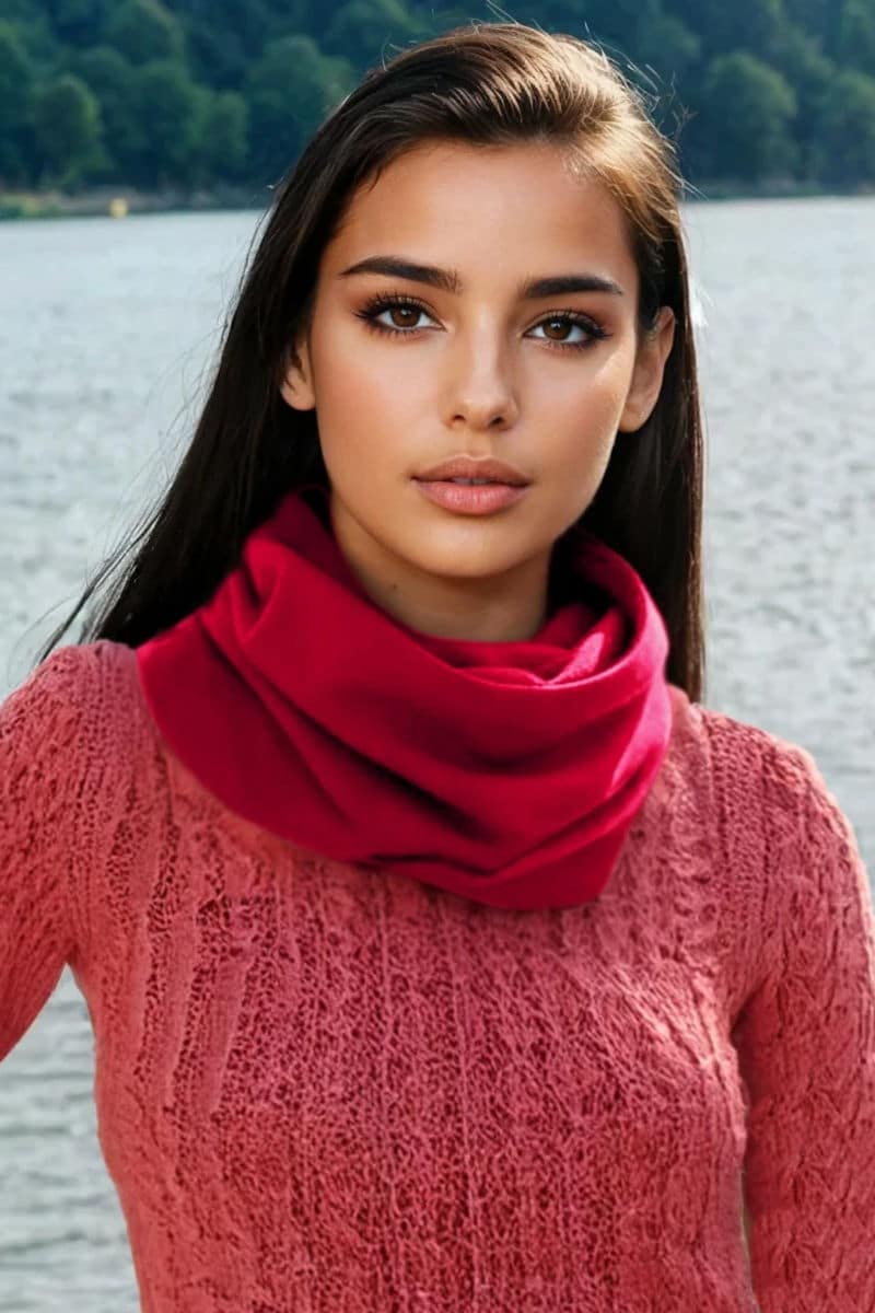 Pure Baby Alpaca Neck Gaiter | Mt Caesar Alpacas