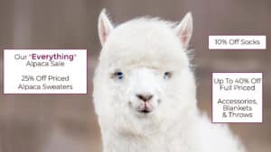 Mt. Caesar Alpacas All Alpaca products on sale up to 40% off.