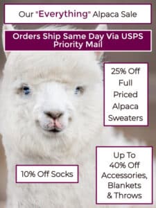 Mt. Caesar Alpacas All Alpaca products on sale up to 40% off.