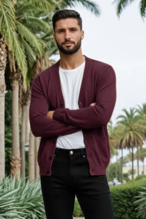 Classic Cardigan – 100% Pure Baby Alpaca