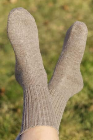 Pure Alpaca Socks Made From 100% Baby Alpaca Yarn - Many Colors Available