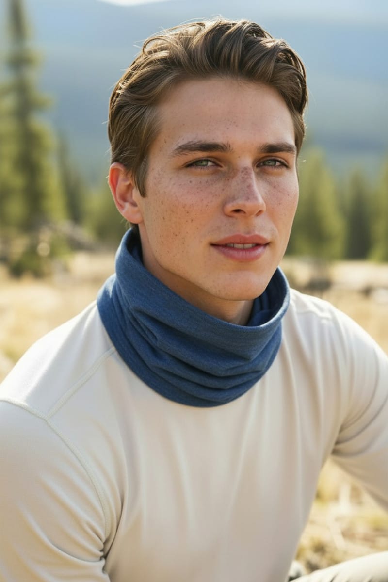 Pure Baby Alpaca Thermal Neck Gaiter. Available in many colors.