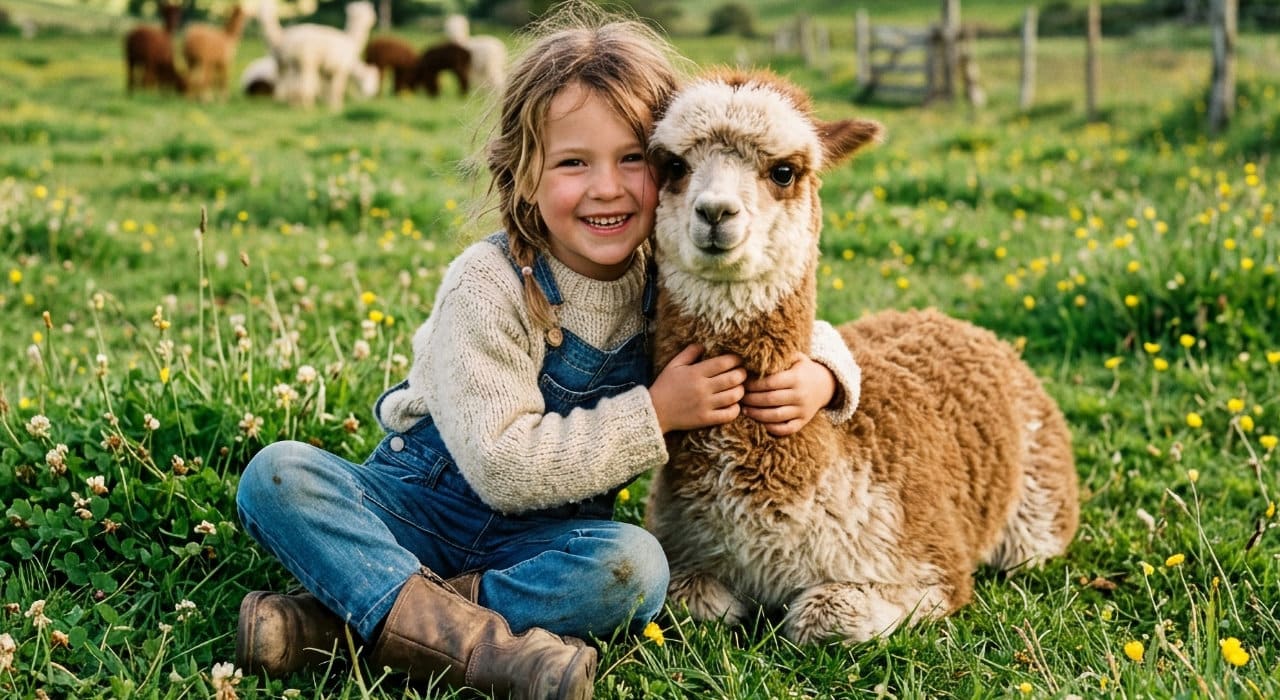 Alpaca products for children
