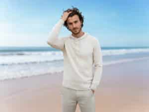 Men's Royal Alpaca Hoodie